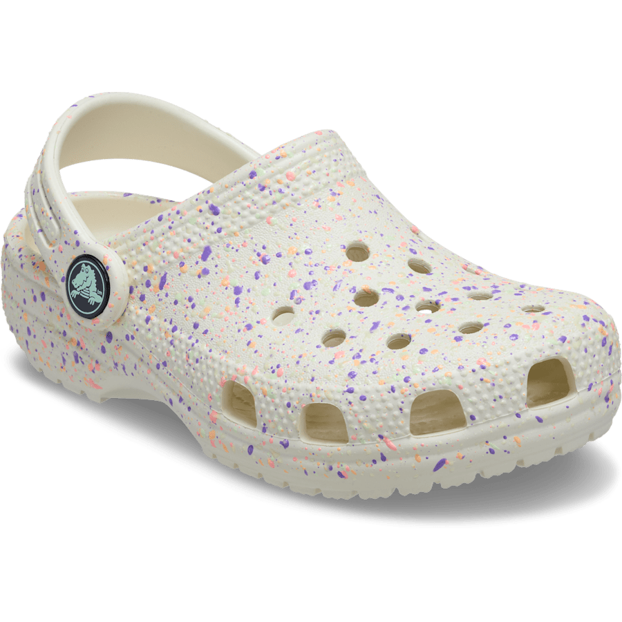 Toddler Classic Glow Paint Splatter Clog - Image 5