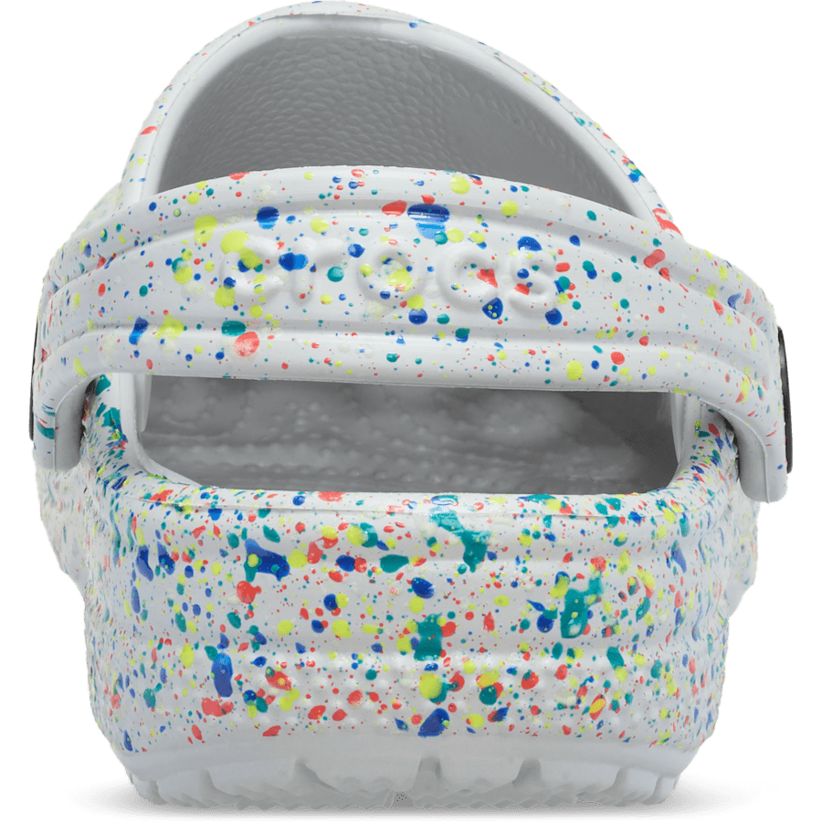 Toddler Classic Glow Paint Splatter Clog - Image 13