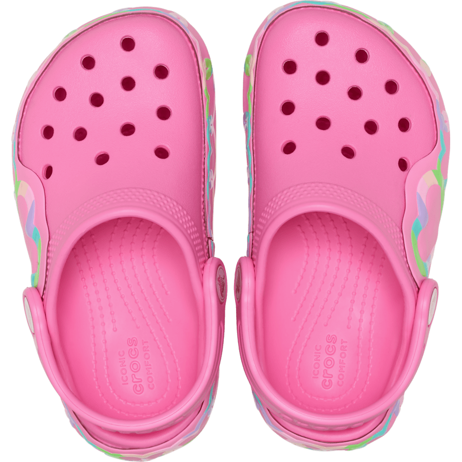Toddler Classic Heart Lights Clog - Image 3