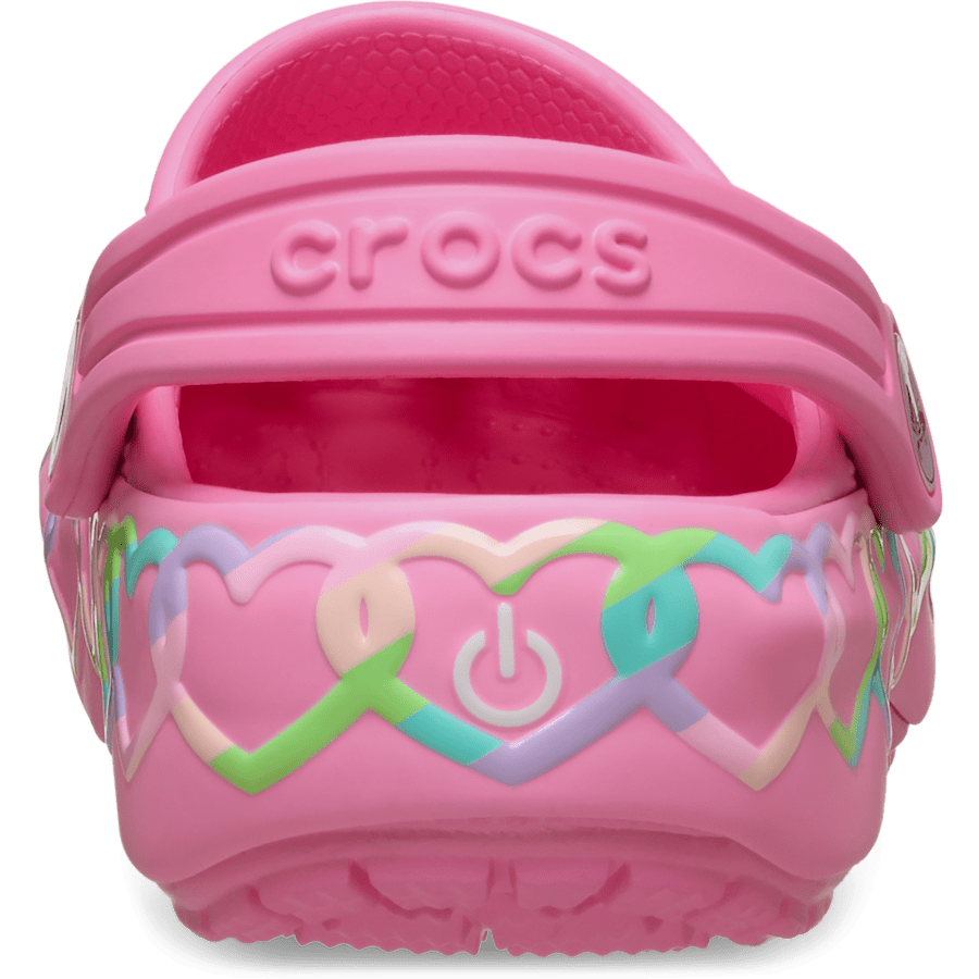 Toddler Classic Heart Lights Clog - Image 6