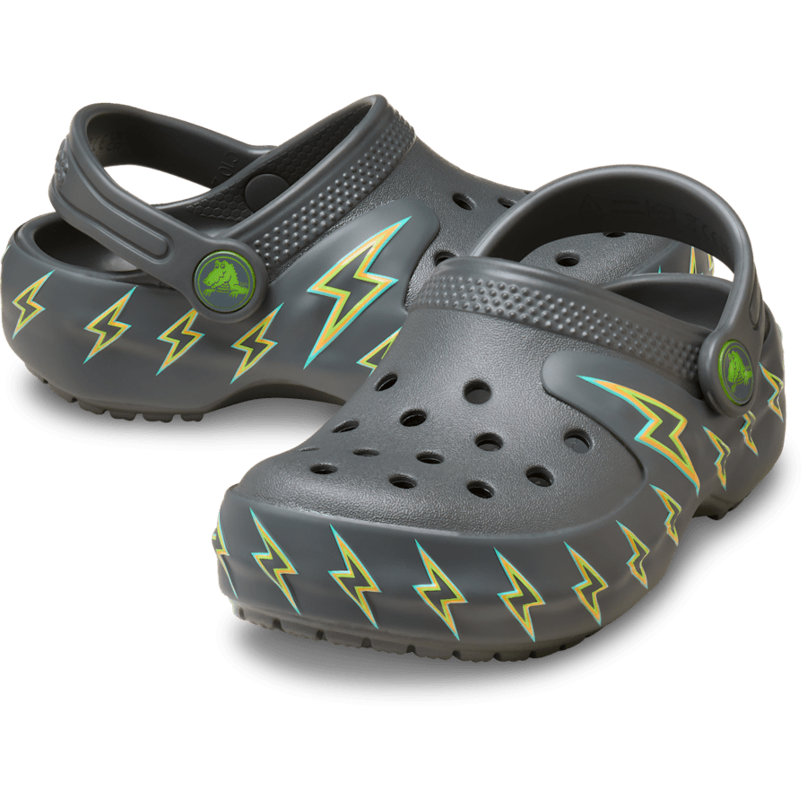 Toddler Classic Bolt Lights Clog - Image 2