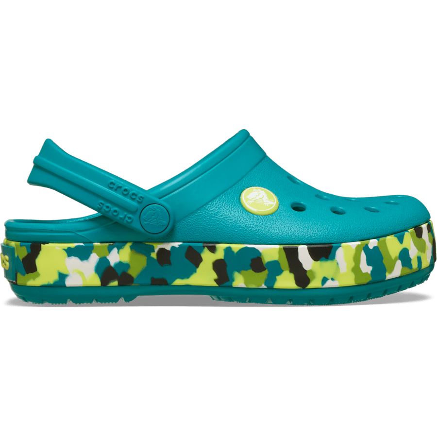 Toddler Crocband Glow Confetti Band Clog