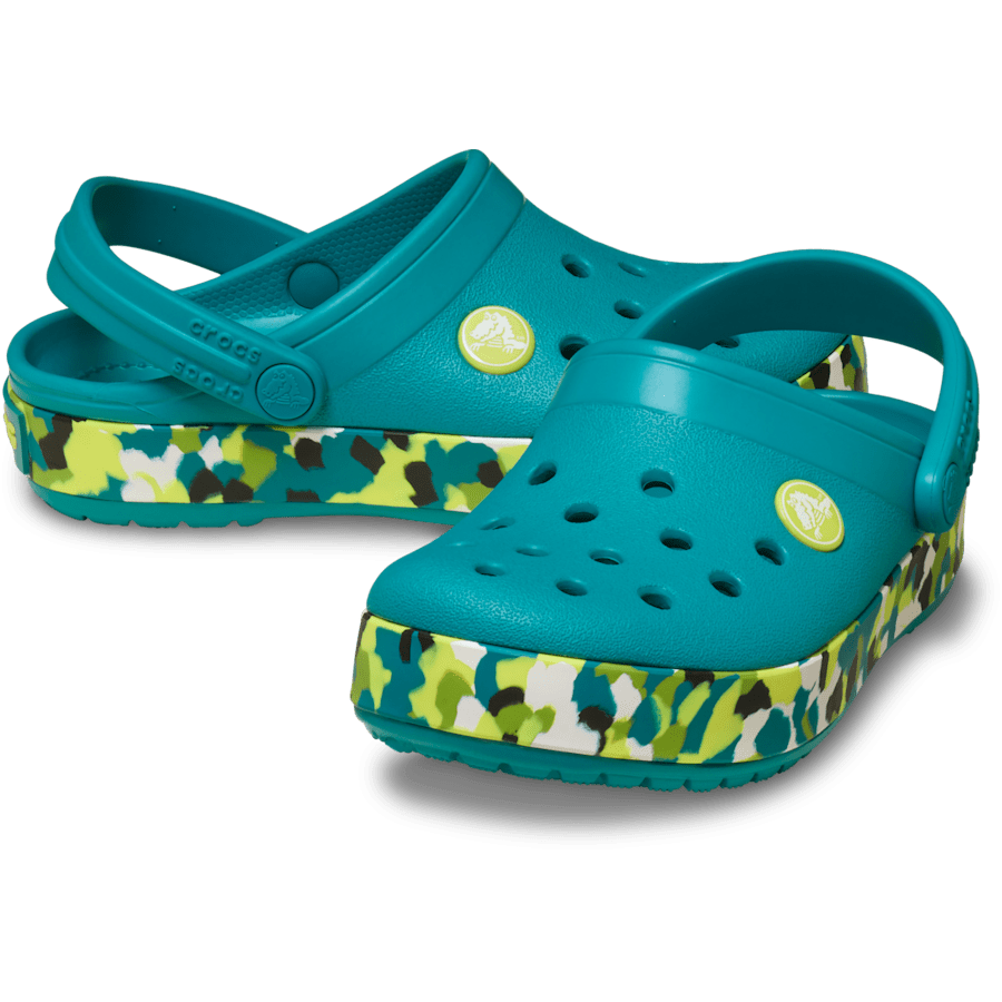 Toddler Crocband Glow Confetti Band Clog - Image 2