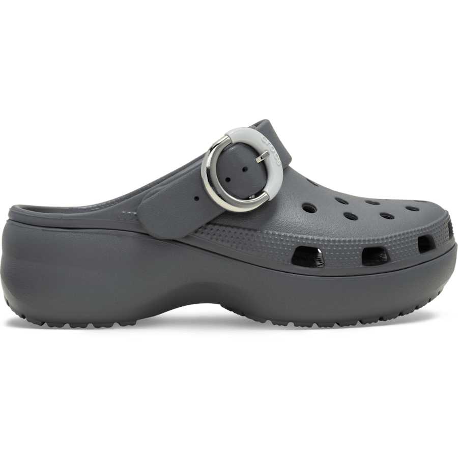 Classic Platform Dipped Buckle Clog - Image 15