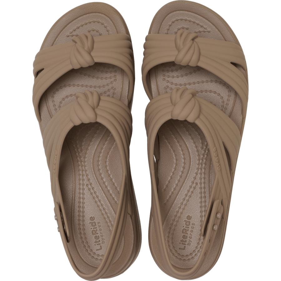 Brooklyn Low Wedge Knot Sandal - Image 3