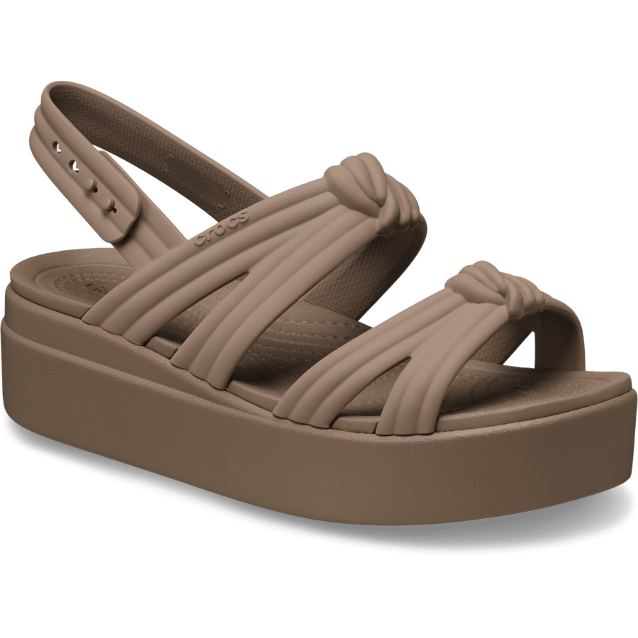 Brooklyn Low Wedge Knot Sandal - Image 5