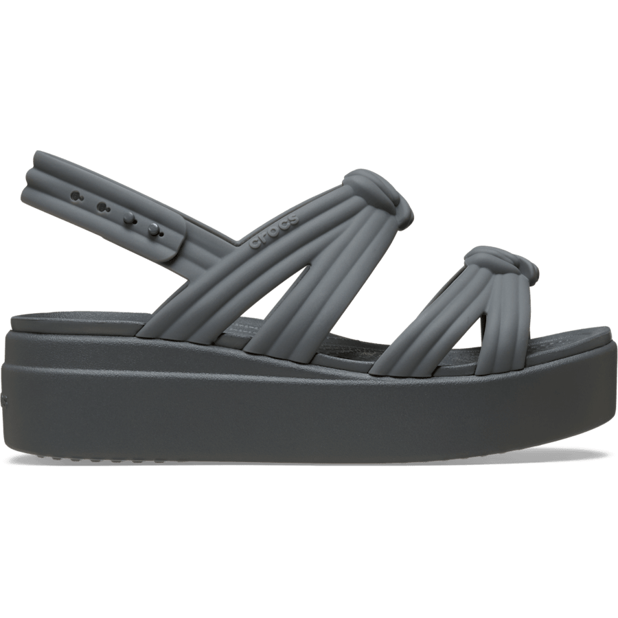 Brooklyn Low Wedge Knot Sandal - Image 7