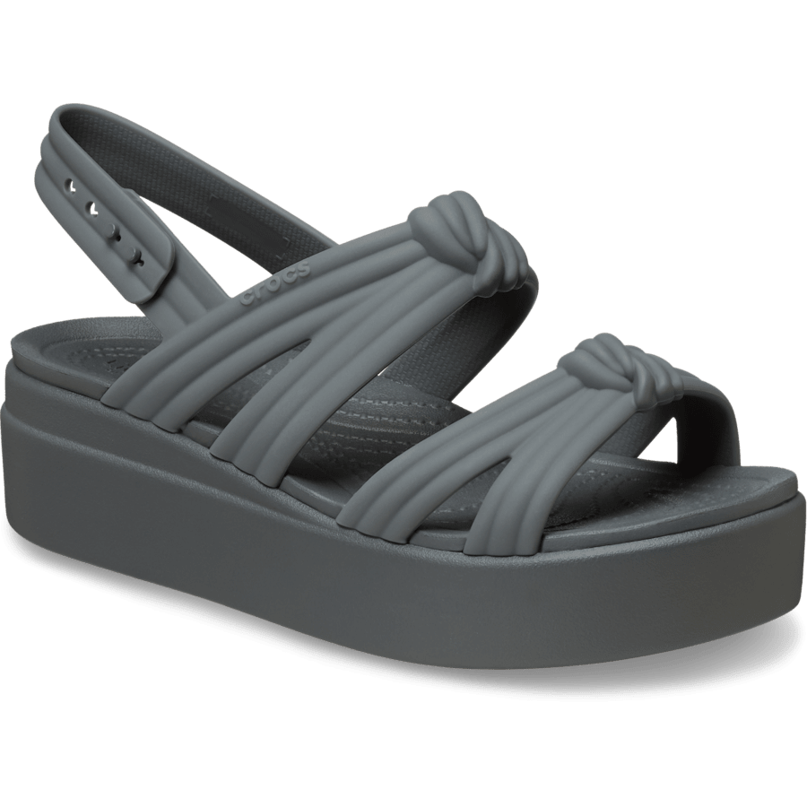 Brooklyn Low Wedge Knot Sandal - Image 11