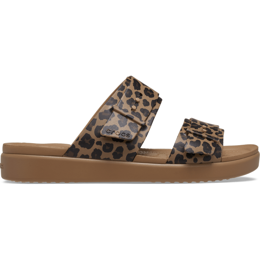 Brooklyn Buckle Low Low Animal Sandal