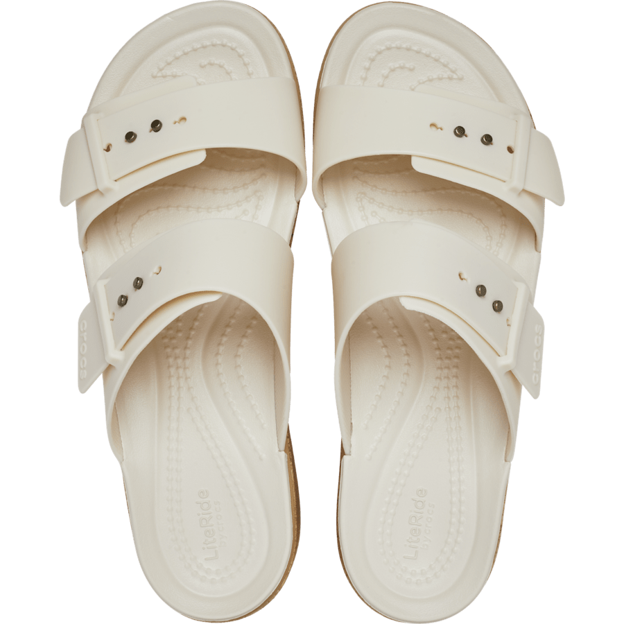 Brooklyn Buckle Low Wedge Cork Sandal - Image 15