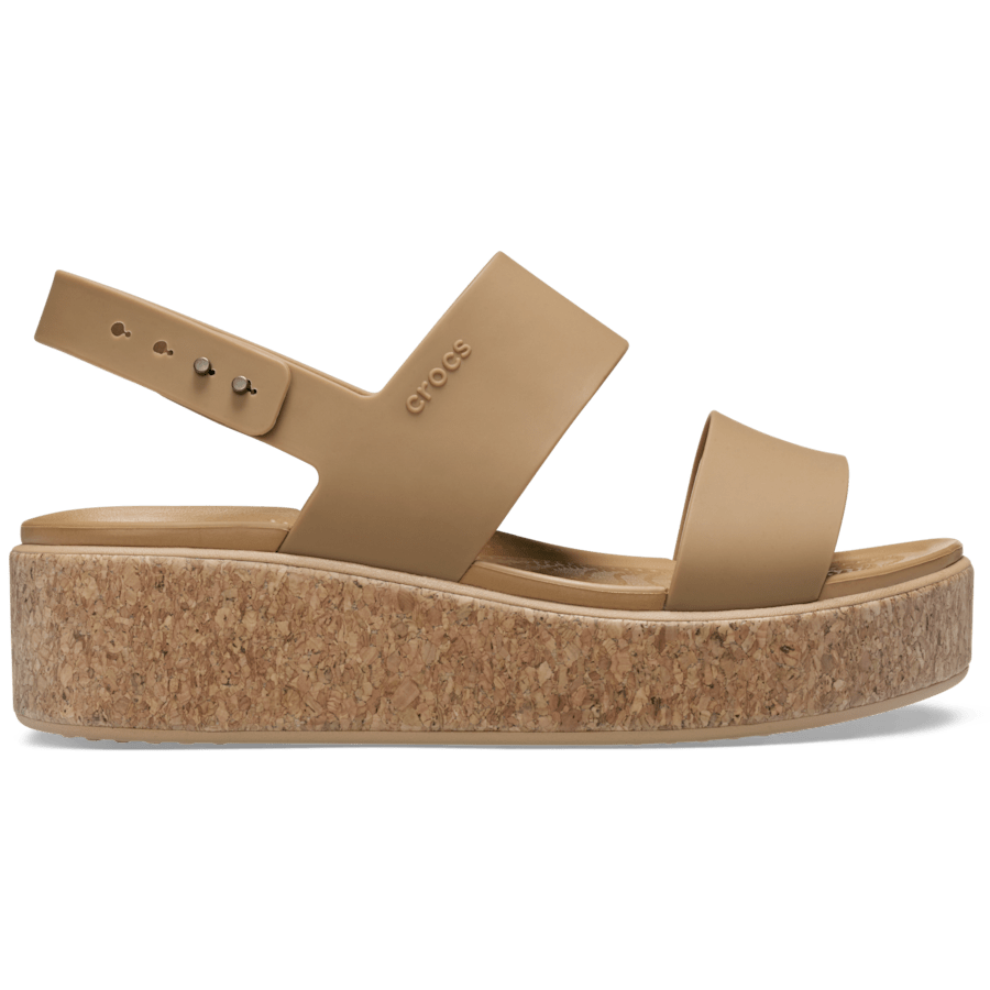 Brooklyn Low Wedge Cork Sandal