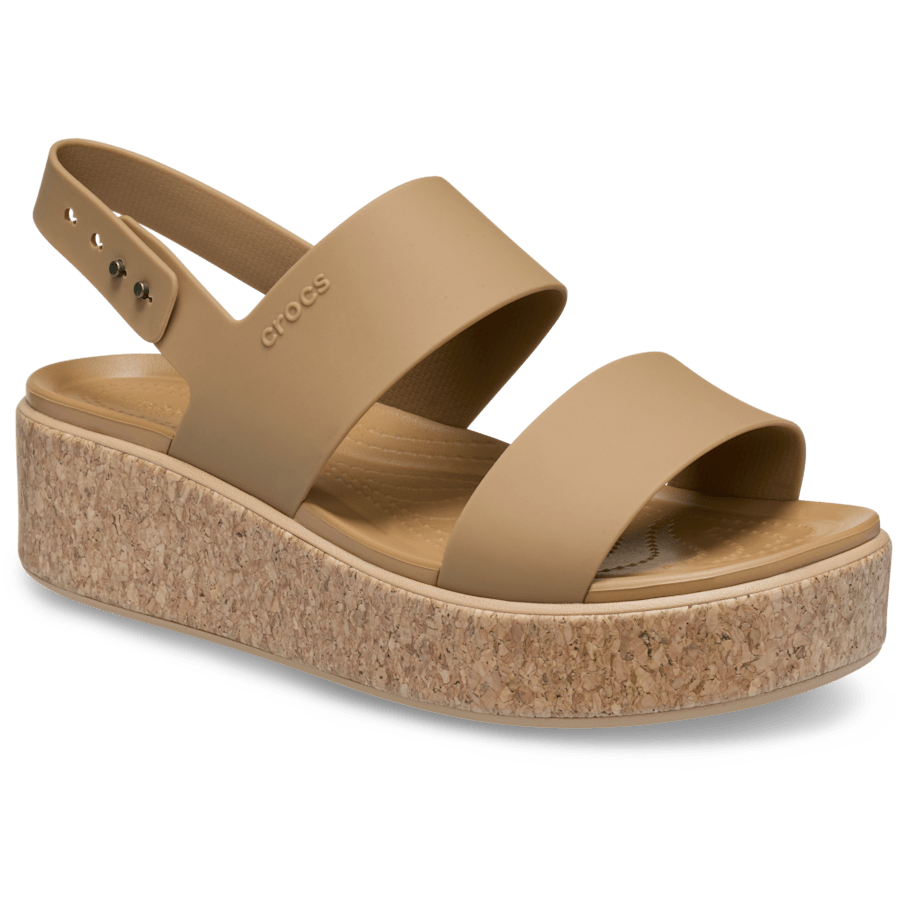 Brooklyn Low Wedge Cork Sandal - Image 5