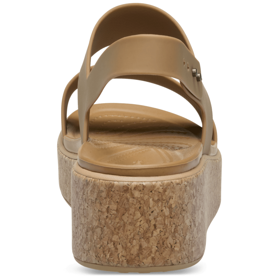 Brooklyn Low Wedge Cork Sandal - Image 6