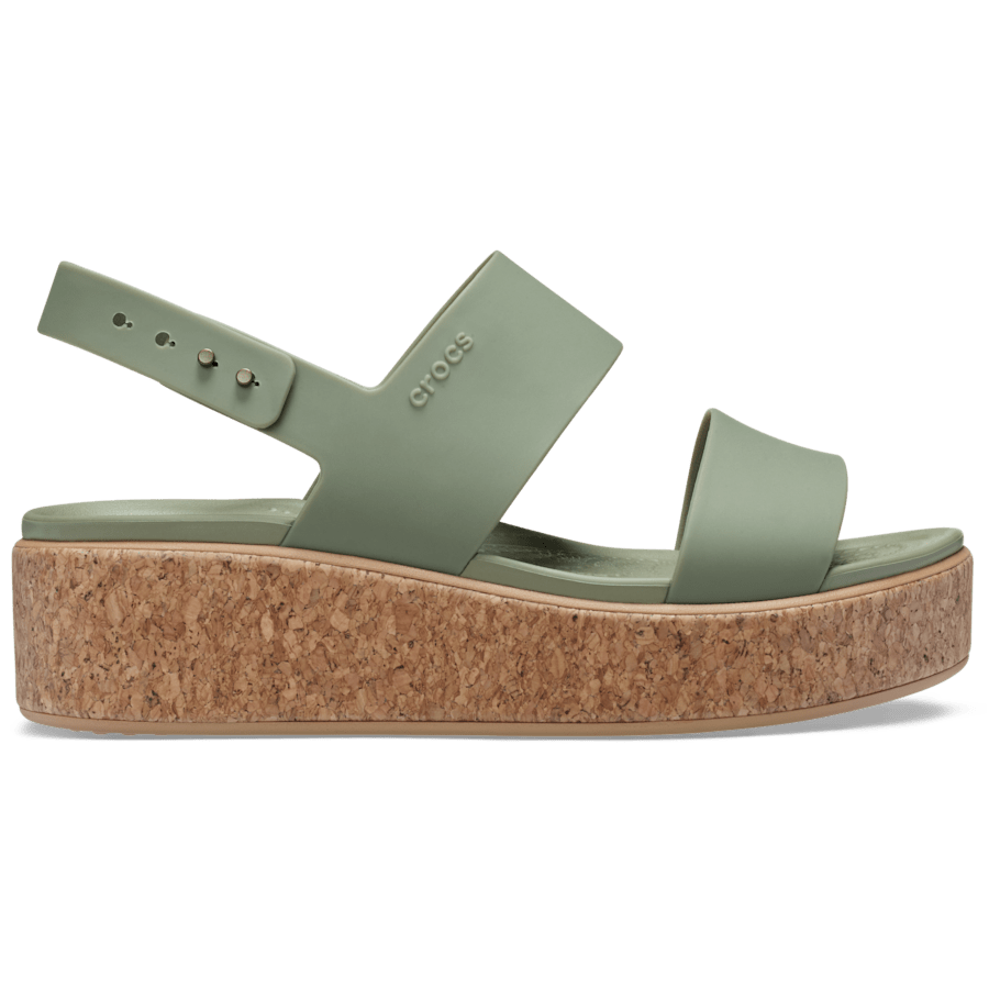 Brooklyn Low Wedge Cork Sandal - Image 19