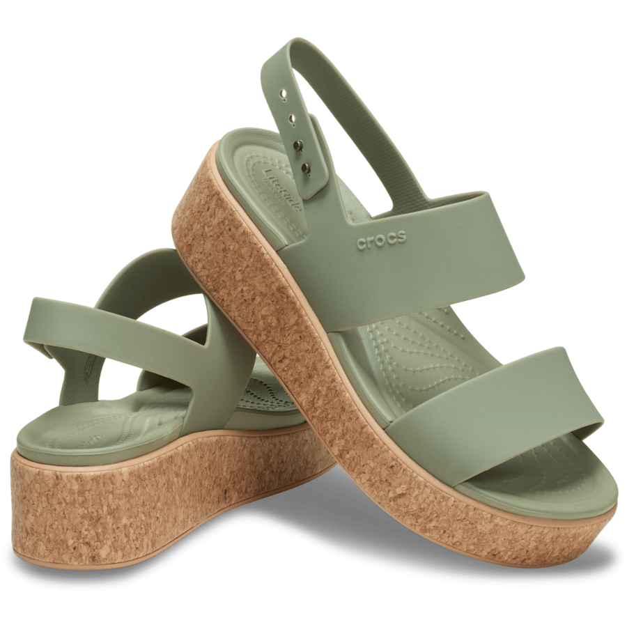Brooklyn Low Wedge Cork Sandal - Image 20