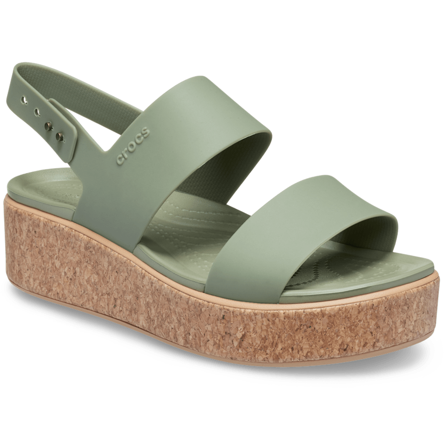 Brooklyn Low Wedge Cork Sandal - Image 23