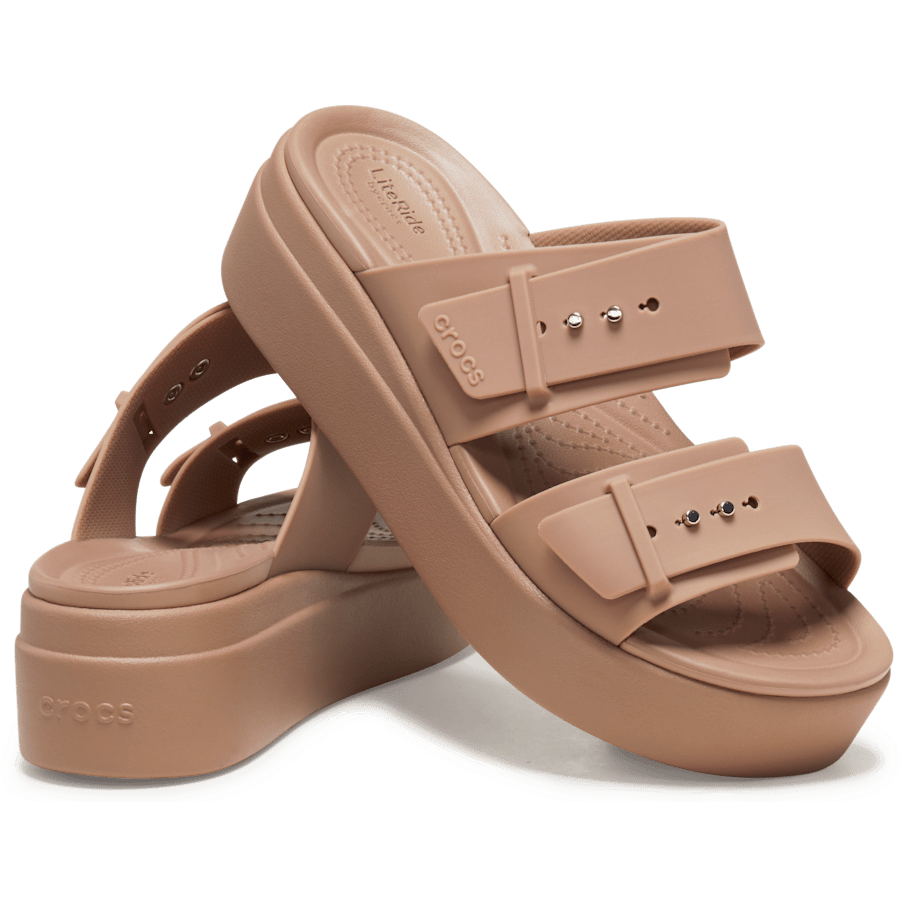 Brooklyn Buckle Low Wedge Sandal - Image 2