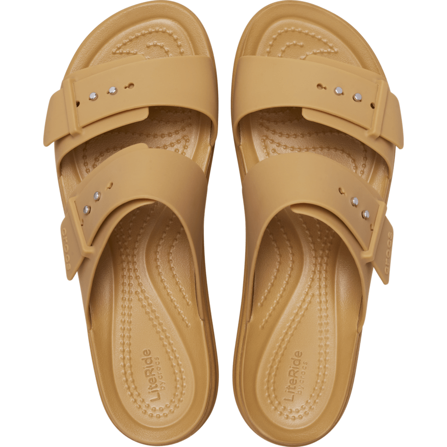 Brooklyn Buckle Low Wedge Sandal - Image 10