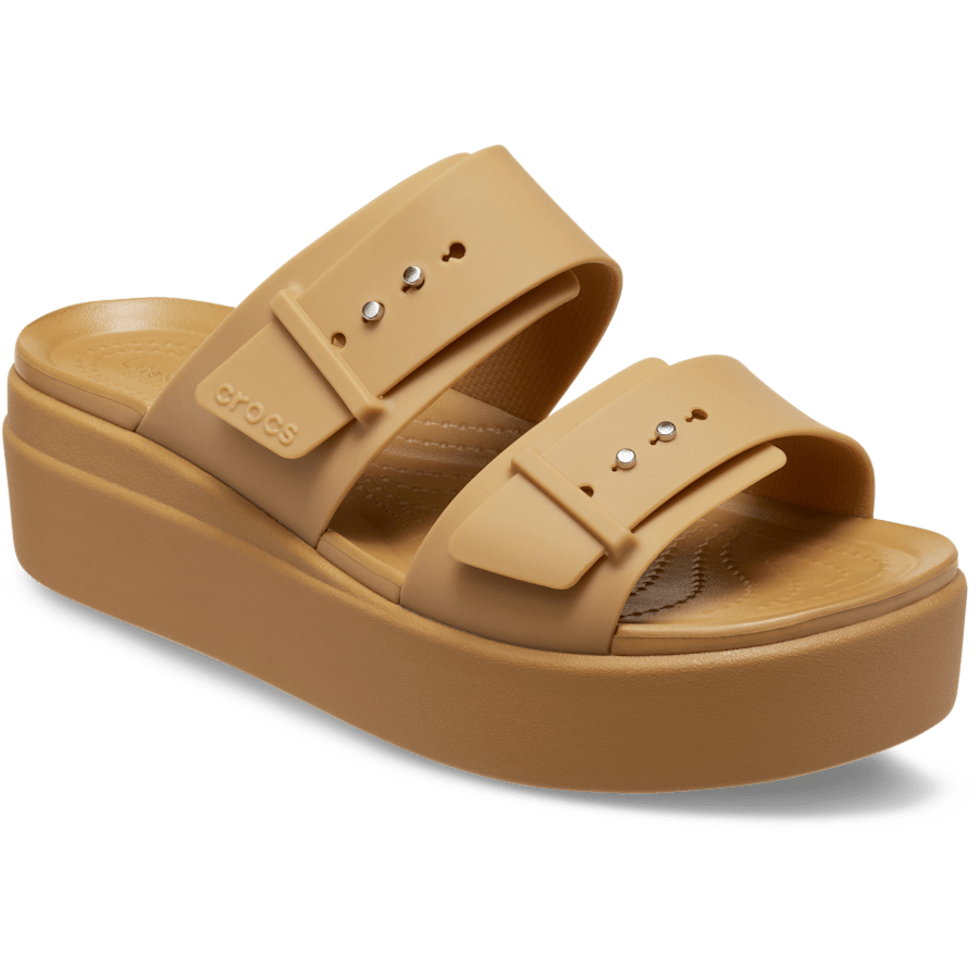 Brooklyn Buckle Low Wedge Sandal - Image 12
