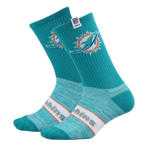 NFL Miami Dolphins Crocs Socks