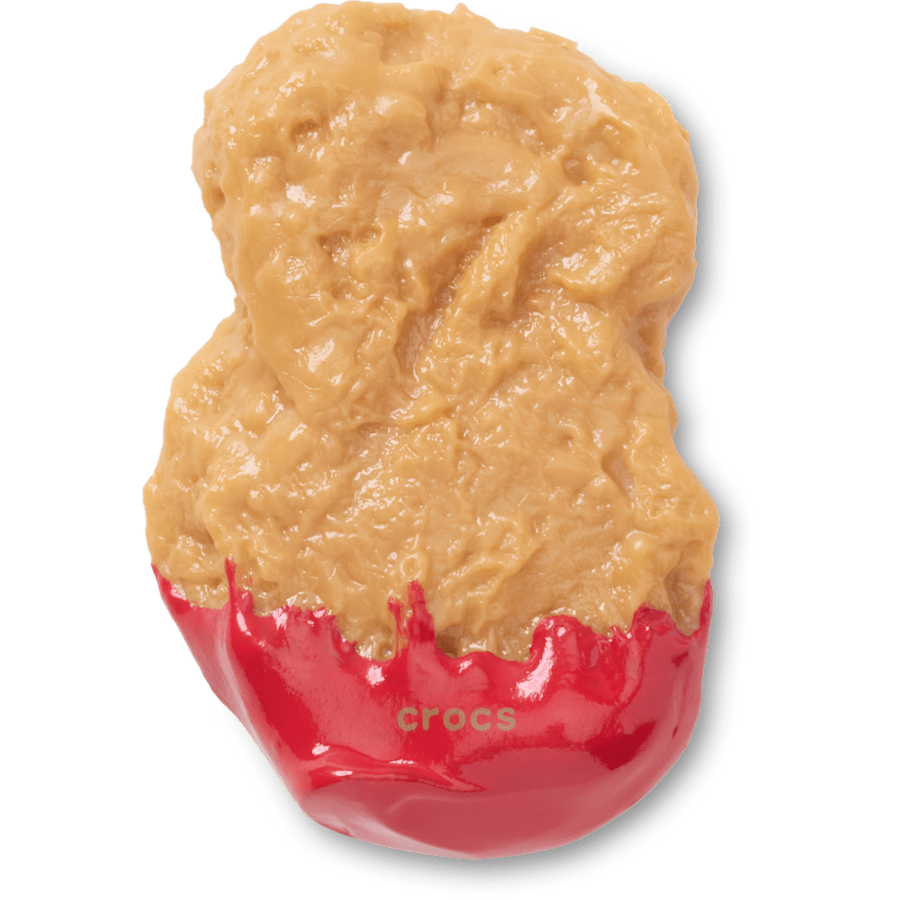 Chicken Nugget Dipped Ketchup