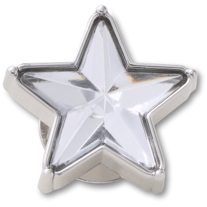 Silver Gem Sparkle Star
