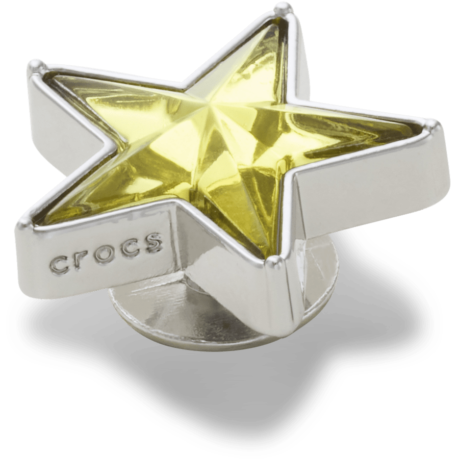 Silver and Green SMT Gem Star - Image 2