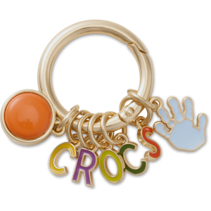 Crafted Crocs Ring Keychain