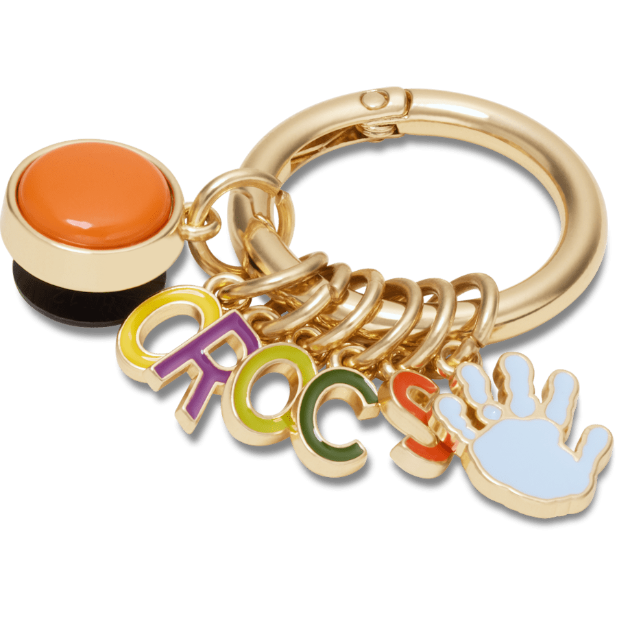 Crafted Crocs Ring Keychain - Image 2