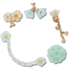 Blue Dainty Floral 5 Pack