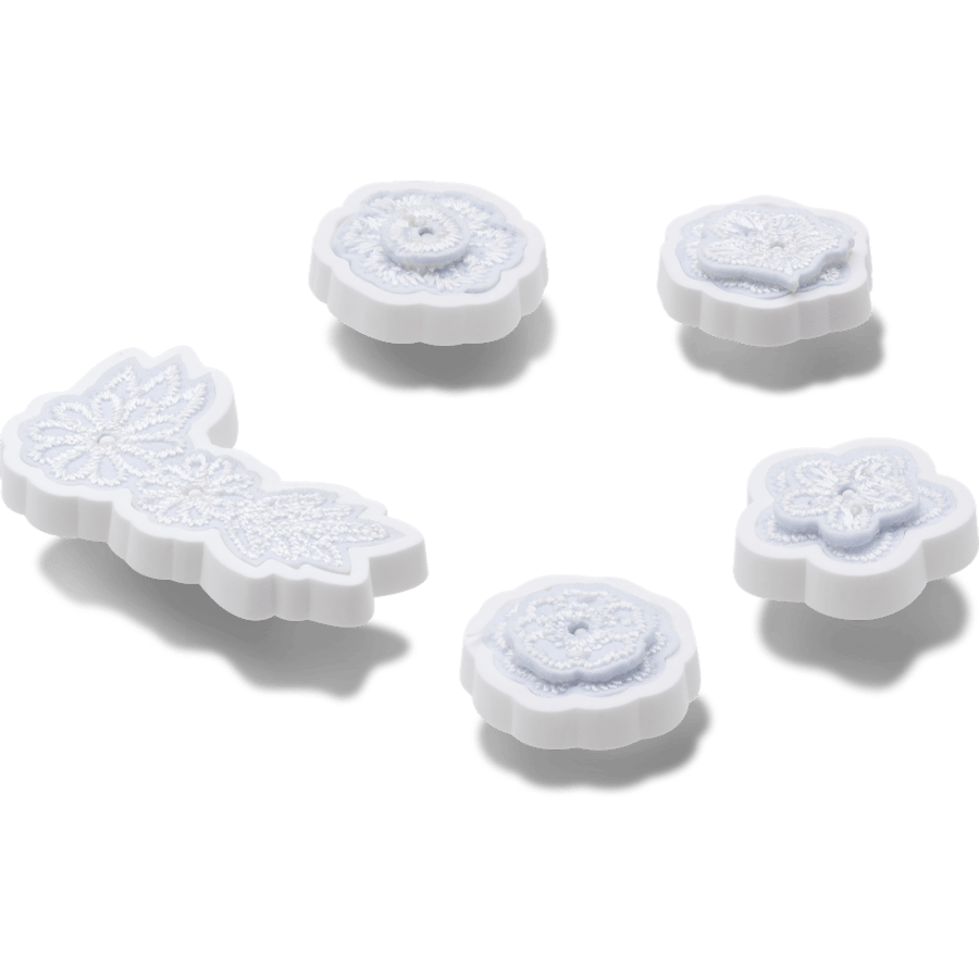 White Elegant Floral 5 Pack - Image 2