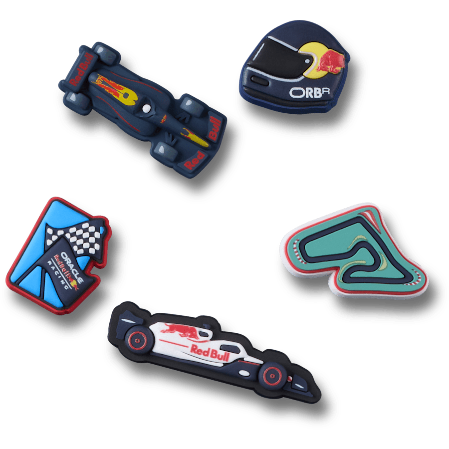 Oracle Red Bull Racing Crocs 5 Pack Jibbitz