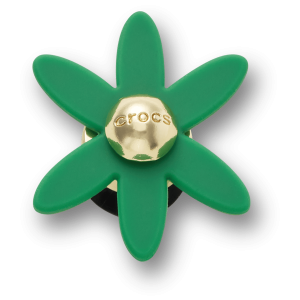 Retro Green Spinner Flower